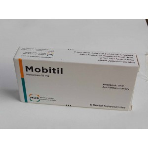Mobitil ( meloxicam 15 mg ) 8 rectal suppositories 